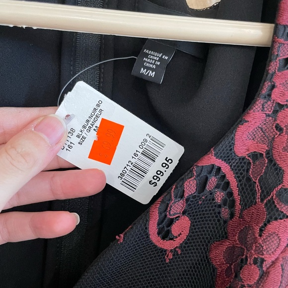 Lace medium black le chateau dress (new with tags) - Picture 2 of 5